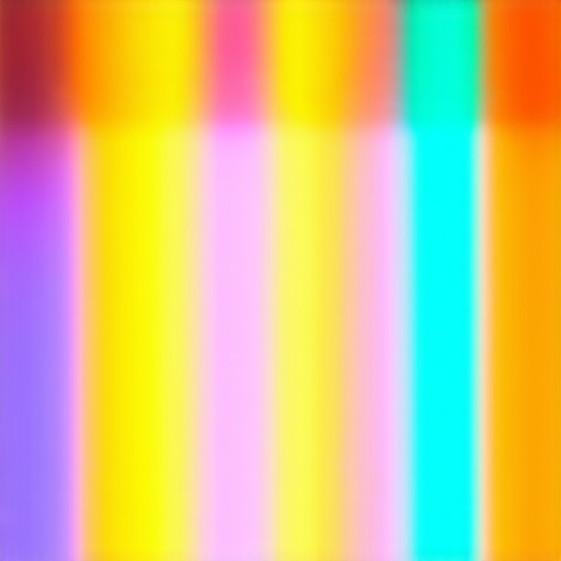 Colorful RGB LED panels illuminating a professional studio with vibrant hues.